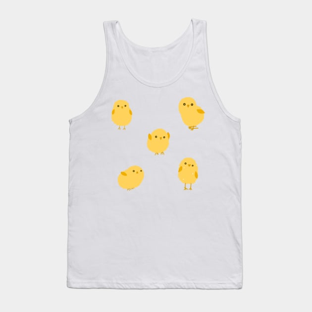 Guess Who Soggy Chick Sticker Pack (Orange) Tank Top by casserolestan